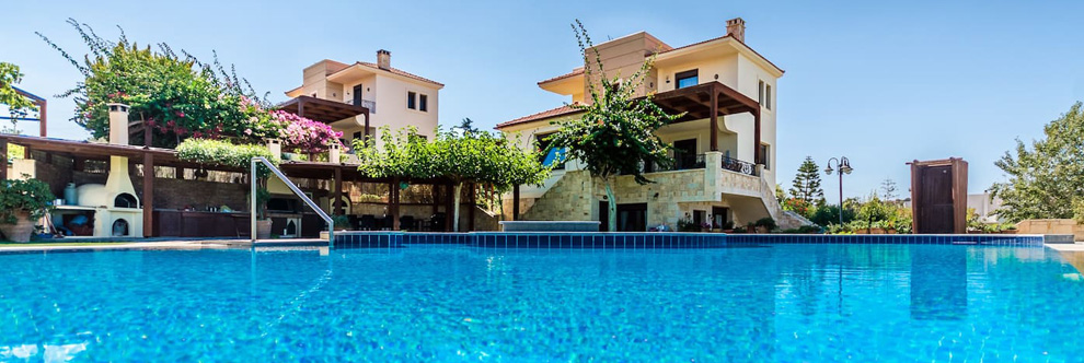 Heraklion Crete Airport Taxi to Anna Maria Villa in Agia Pelagia