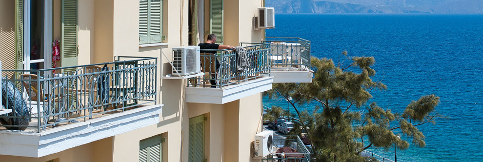 Heraklion Crete Airport Taxi to Dimare Hotel Apartments in Agios Nikolaos