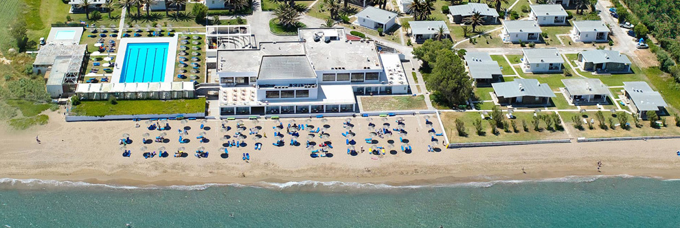 Heraklion Crete Airport Taxi to Civitel Creta Beach Hotel in Amoudara