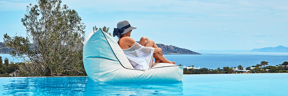 Heraklion Crete Airport Taxi to Elounda Palm Boutique Hotel in Elounda