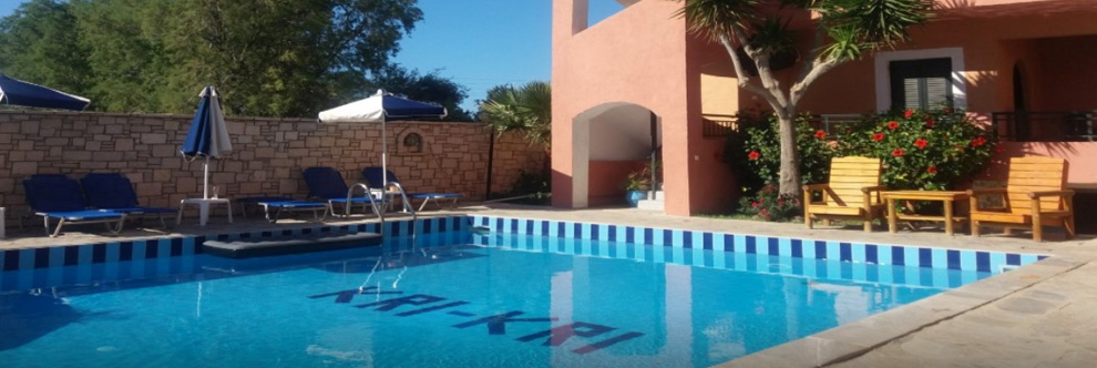 Heraklion Crete Airport Taxi to Kri Kri Village Holiday Apartments in Gouves