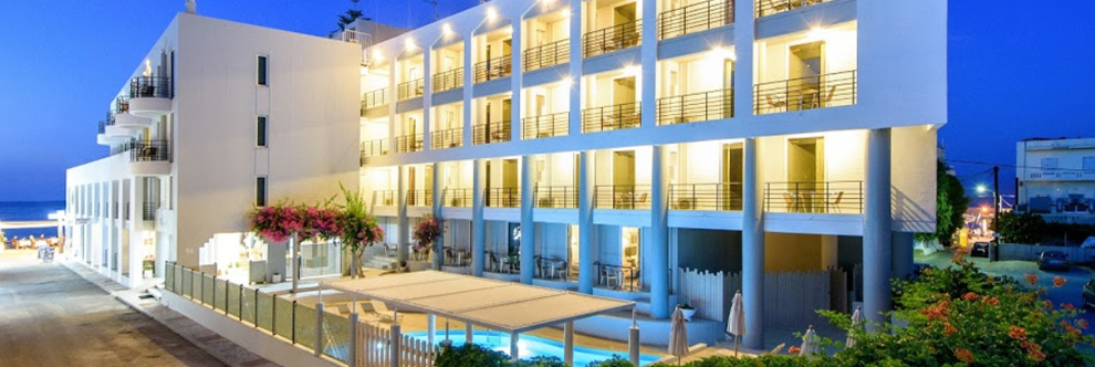 Heraklion Crete Airport Taxi to Alia Beach Hotel in Hersonissos
