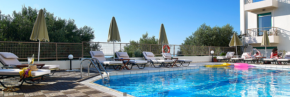 Heraklion Crete Airport Taxi to Bella Vista Hotel in Hersonissos