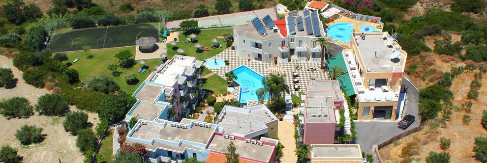 Heraklion Crete Airport Taxi to Bellos Apartments Hotel in Hersonissos