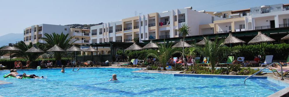 Heraklion Crete Airport Taxi to Mediterraneo Hotel in Hersonissos