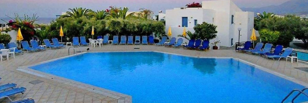 Heraklion Crete Airport Taxi to Palatia Village Hotel Apartments in Hersonissos