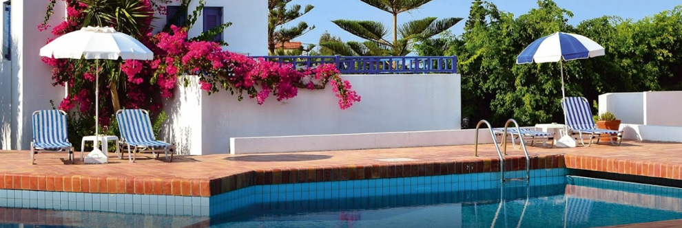 Heraklion Crete Airport Taxi to Sirius Apartments in Hersonissos