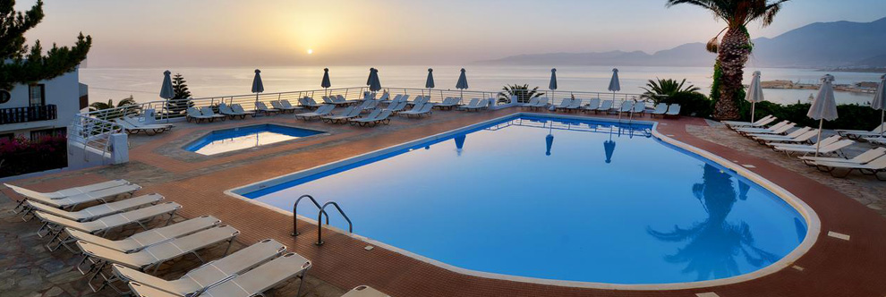 Heraklion Crete Airport Taxi to Hersonissos Village Hotel in Hersonissos