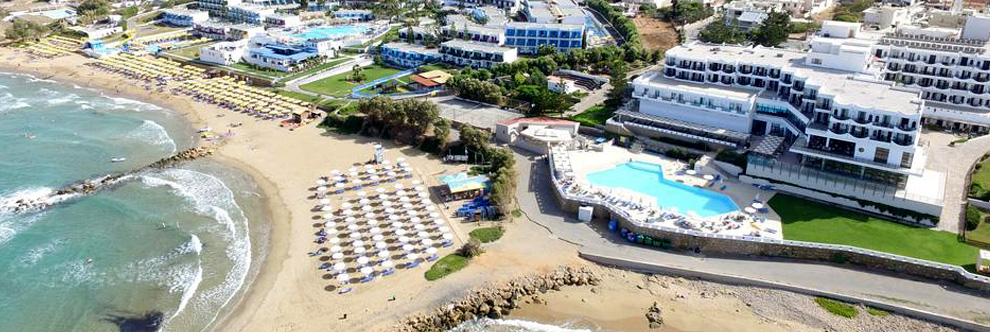 Heraklion Crete Airport Taxi to Ideal Hotel in Kokkini Chani