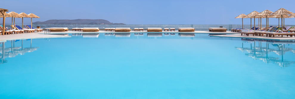 Heraklion Crete Airport Taxi to Rinela Beach Resort and Spa Hotel in Kokkini Chani