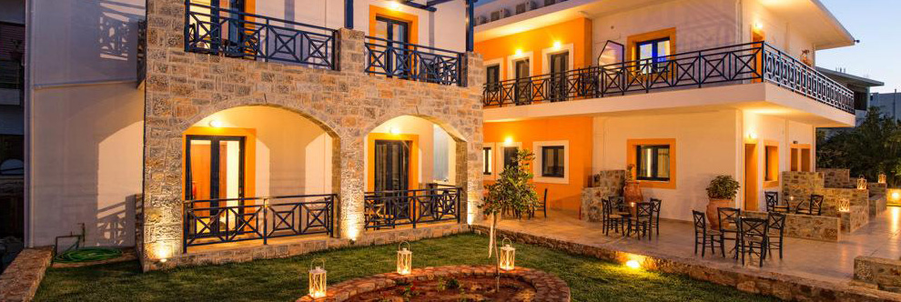 Heraklion Crete Airport Taxi to Aegean Sky Hotel and Suites in Malia