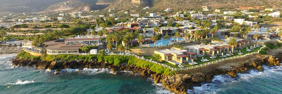 Heraklion Crete Airport Taxi to Ikaros Beach Resort and Spa Hotel in Malia