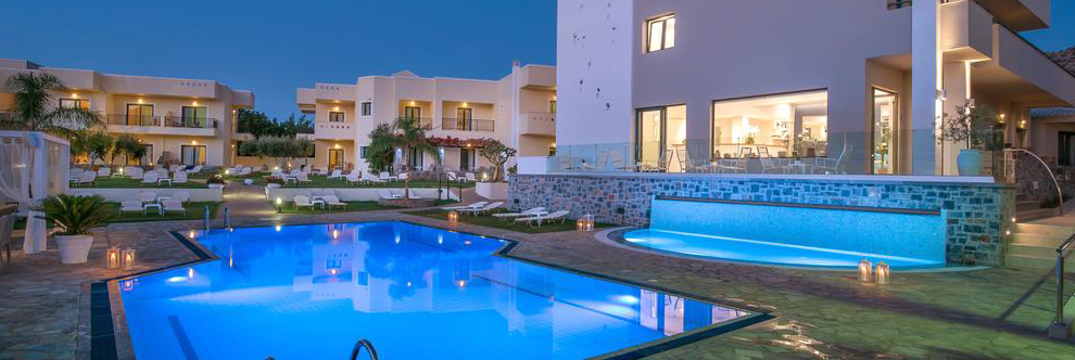Heraklion Crete Airport Taxi to Kristalli Apartments in Malia