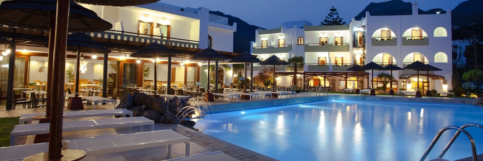 Heraklion Crete Airport Taxi to Alianthos Garden Hotel in Plakias