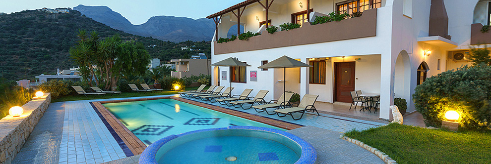 Heraklion Crete Airport Taxi to Anthos Apartments in Plakias
