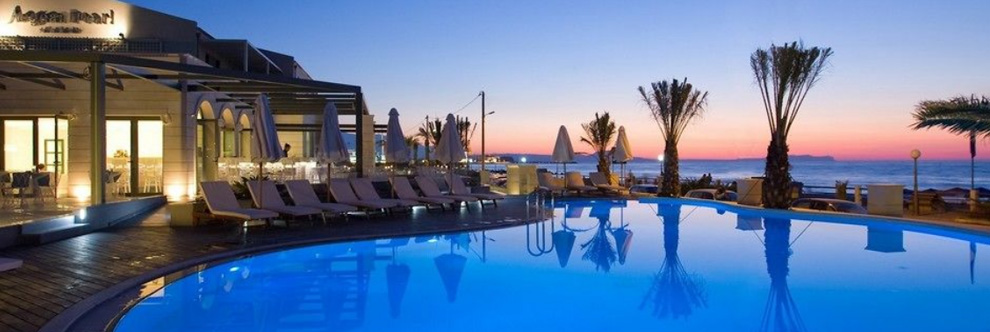 Heraklion Crete Airport Taxi to Sentido Aegean Pearl Hotel in Rethymnon