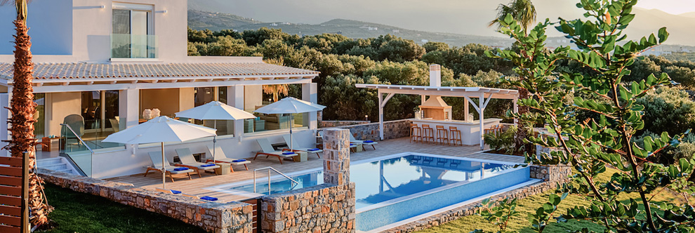 Heraklion Crete Airport Taxi to Villa Aquarius in Sissi