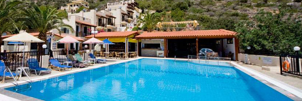 Heraklion Crete Airport Taxi to Bella Vista Hotel in Stalis