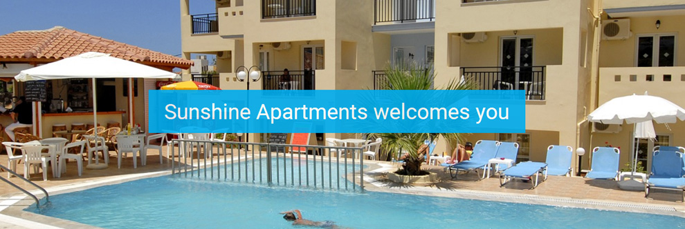 Heraklion Crete Airport Taxi to Sunshine Studios and Apartments in Stalis